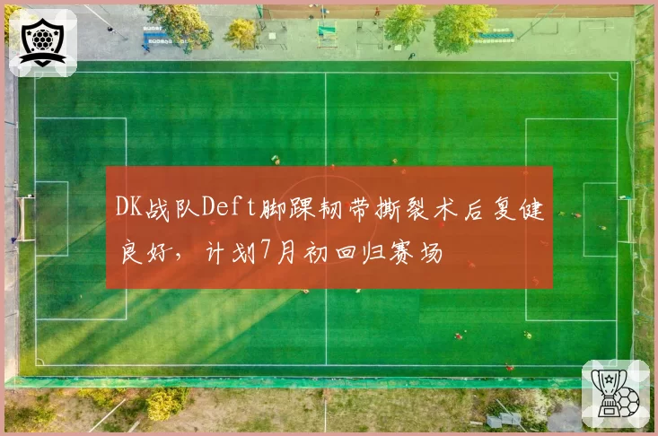 DK战队Deft脚踝韧带撕裂术后复健良好,计划7月初回归赛场